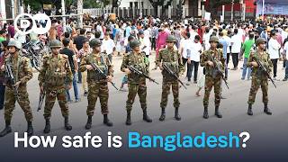 Is Bangladeshs interim government up for the task  DW News [upl. by Trah619]