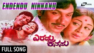 Endendu Ninnanu Marethu  HD Video  Eradu Kanasu  DrRajkumar  Manjula PBS  Vani Jayaram [upl. by Becker]