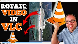 How to Rotate Video in VLC Media Player  Watch In Correct Direction [upl. by Stier]