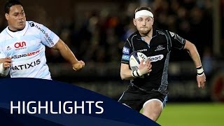 Glasgow Warriors v Racing 92 Pool 1 HIGHLIGHTS – 16122016 [upl. by Ariajaj210]