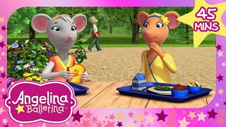 Back to School Fun 📚  Best School Moments  Angelina Ballerina  9 Story Kids [upl. by Jadda]