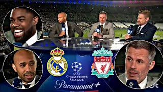 Real Madrid vs Liverpool 10 Post Match Analysis by Jamie CarragherThierry Henry and Micah Richards [upl. by Nylanna]