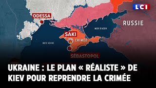 Guerre en Ukraine  le plan « réaliste » de Kiev pour reprendre la Crimée [upl. by Marela]