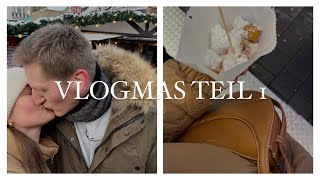 VLOGMAS 14  WINTER DOM WEIHNACHTSMARKT SANTA PAULI SCHNEEMANN ERWIN amp ARMEDANGELS PR HAUL [upl. by Esac]