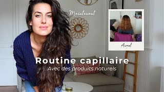 Routine cheveux naturelle  soins brossage coloration coiffure et compléments alimentaires [upl. by Willamina]