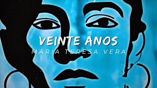 VEINTE ANOS  Maria Teresa Vera by Fabio Marziali Alto Sax Music Sheet [upl. by Htebazila]