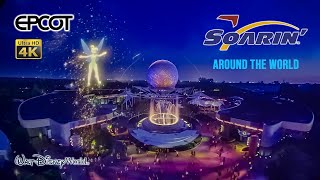 Soarin Around the World On Ride Low Light 4K POV with Queue EPCOT Walt Disney World 2022 07 06 [upl. by Mazel]