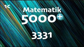 Matematik 5000 1c 3331 matte 1c [upl. by Ares]