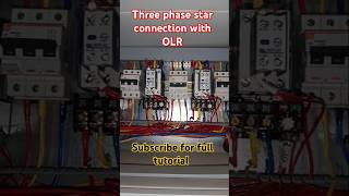 3 phase Star connection  electrical engineering shorts [upl. by Ahsenyl]