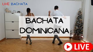 Pasos de BACHATA DOMINICANA  Basi y Deisy [upl. by Nahsrad514]