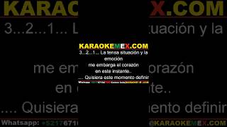 karaoke leonardo favio  palabras viejas karaokemex [upl. by Aidan344]