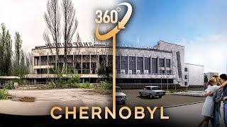 Chernobyl before and after in 360° video VR Pripyat before the Chernobyl disaster [upl. by Dominik]