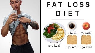 The Best ScienceBased Diet for Fat Loss ALL MEALS SHOWN [upl. by Enytsuj498]