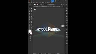 Adobe illustrator Tutorial  How to use the perspective selector illustrator illustratortutorial [upl. by Ynnor]