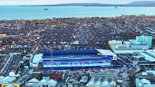 Fratton Park after the game Portsmouth 21 Oxford United 4K [upl. by Tap]