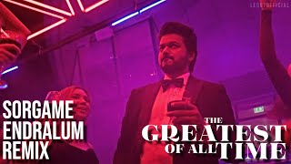 Sorgame Endralum REMIX  HD Quality  The Greatest Of All Time  Yuvan  Thalapathy Vijay  GOAT OST [upl. by Isidore750]