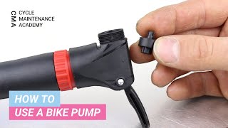 How To Use A Bike Pump [upl. by Ardnahsal638]