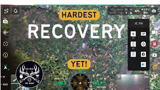 Toughest deer recovery yet INTENSE THICK WOODS [upl. by Akerley231]