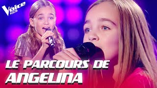 Le Parcours dAngelina gagnante de la Saison 4  The Voice Kids 2017 [upl. by Arakawa897]