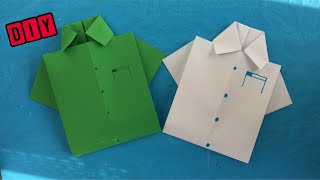 DIY CARTE POUR PAPA ☆ Bricolage fête des pères facile ☆ Pliage amusant ☆ Origami facile [upl. by Onairpic]