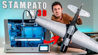 HO STAMPATO UN AEREO con una Stampante 3D Professionale  BCN3D SIGMA D25 [upl. by Onitnelav]