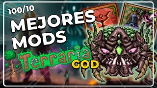 Los MEJORES MODS para el TERRARIA GOD [upl. by Reese]