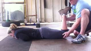 Deep six lateral rotator partner stretch [upl. by Adnarram]