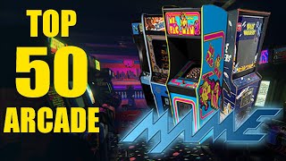 Top 50 MAME Arcade Games [upl. by Studley22]