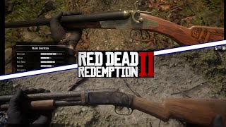 RDR2  9 Hidden Weapon Locations Free Weapons [upl. by Nitnelav]