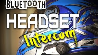 Unboxing Helmet Bluetooth HeadsetIntercom setup amp Review  Fuzz Rides  Vimoto V3 [upl. by Ettelimay]