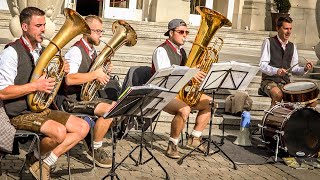 Die Südtiroler Hopfenmusig beim Meraner Traubenfest 2020 🍇 [upl. by Enitsua]