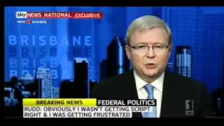 Footage of Kevin Rudd swearing released [upl. by Lavinie]