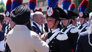 Velletri RM  Cerimonia di Giuramento degli Allievi Carabinieri del 143° Corso [upl. by Linetta636]