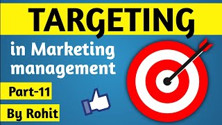 Targeting  Marketing management  what is targeting in marketing  STP approach [upl. by Unders281]