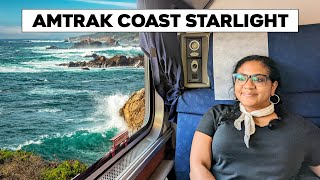 First Class Amtrak Coast Starlight In A Roomette [upl. by Nolyar812]