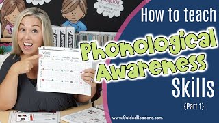 How to Teach Phonological Awareness  Part 1 [upl. by Esirec659]