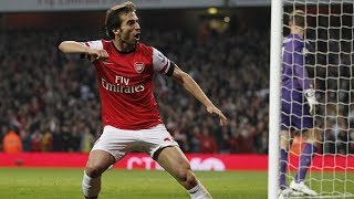 Mathieu Flamini  Top 5 Goals for Arsenal  20042016 [upl. by Karolina]