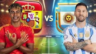 ESPAÑA VS ARGENTINA LA FINALISSIMA [upl. by Gronseth]