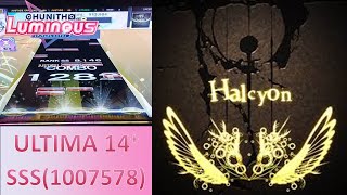 【CHUNITHM LUMINOUS 】HalcyonULTIMA SSS 63 手元 [upl. by Anelliw]