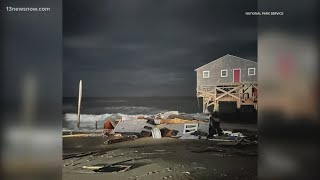 8th house collapses into ocean in Rodanthe [upl. by Ttergram943]