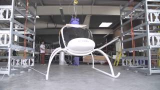 Successful Drop Test for Airworthiness Certification – Volocopter eVTOL Aircraft Made in Germany [upl. by Fortier]