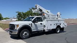 2017 Ford F550 4x4 Altec AT40M Articulated Bucket Truck for Sale [upl. by Iasi]