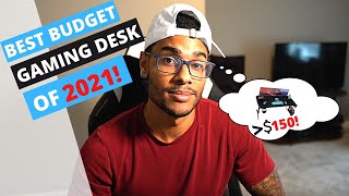 Is the BEST BUDGET DESK of 2021 the 60quot Homall Gaming Desk [upl. by Norrej978]