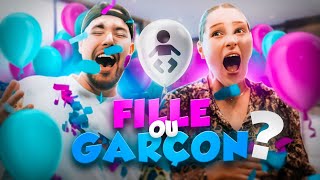 Fille ou garçon  Gender reveal de notre deuxième bébé 🥹❤️ [upl. by Cassandre923]