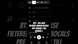 BTS  Disease Filtered Hidden Vocals Part 1 fyp bts shorts viral kpop [upl. by Stahl610]