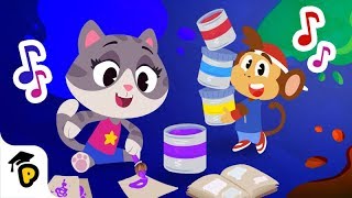 Lets learn Colors  Dr Panda TotoTime  Nursery Rhymes for Kids [upl. by Arorua]