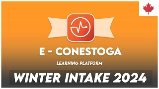 How to use eConestoga   WinterMay 2024 Intake [upl. by Ennoirb98]