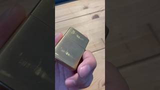 Japanese guy shows off the patina on his Zippo lighter shorts asmr oddlysatisfying [upl. by Agon]