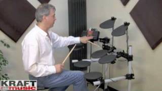 Kraft Music  Yamaha DTXPLORER Demo with Tom Griffin [upl. by Hasen961]