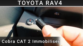 Toyota Rav4 2021 Cobra CAT 2 Insurance Approved Touch Tag Immobiliser [upl. by Anesusa453]